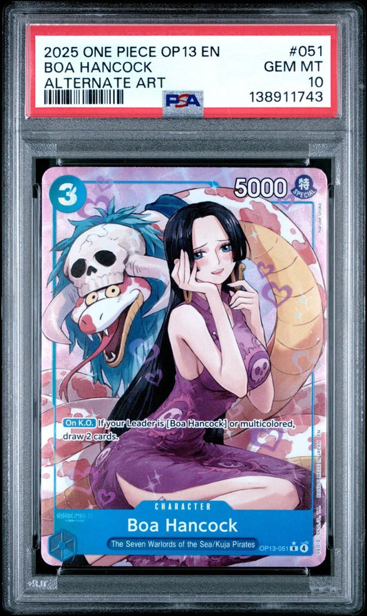 Boa Hancock Alternate Art – PSA 10